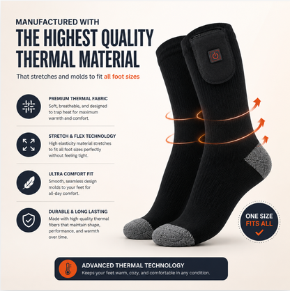 Unisex Heated Socks